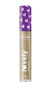Gloss Labial Lovely by Face Beautiful - Cor 01
