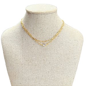 Chocker Folheado a Ouro - B5