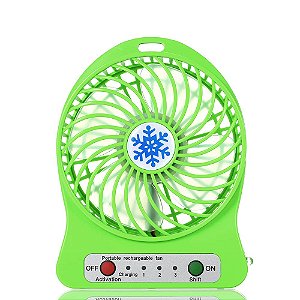 Mini Ventilador Portátil - Verde