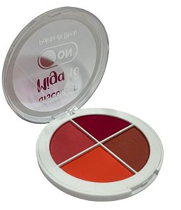 Paleta de Blush Miga Tô On Cor 1 - Discoteen