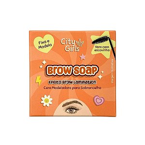 Cera Modeladora para sobrancelha  Brow Soap - City Girls