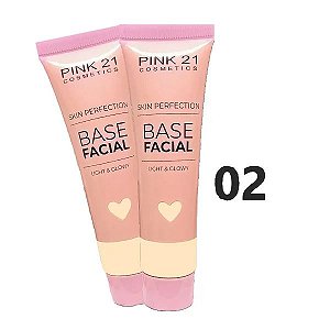Base Líquida Matte Skin Perfection Cor 2 - Pink 21