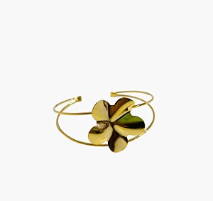 Bracelete Flor - Dourado