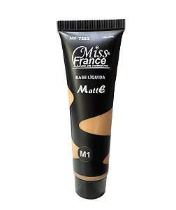 Base Líquida Matte Cor M1 - Miss France