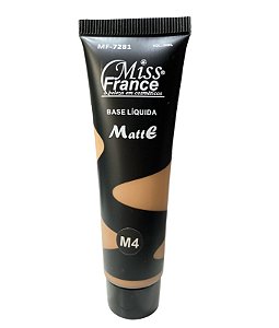 Base Líquida Matte Cor M4 - Miss France
