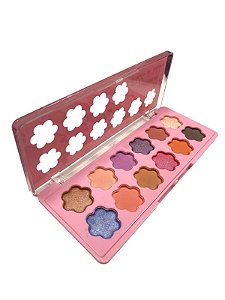 Paleta de Sombra 12 Cores - Cor 01 - Lua e Neve