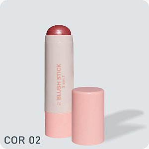 Blush Stick 3 em 1 Miss Lary - Cor 02