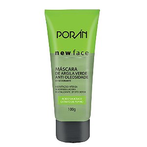 Máscara de Argila Verde Rotina Make - Porán