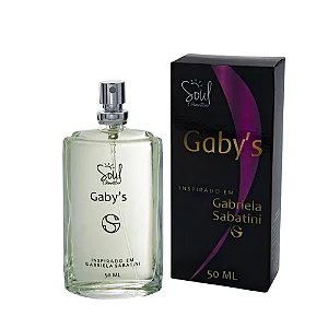 Colônia Feminina Gabys Inspirado em Gabriela Sabatini Soul Cosméticos