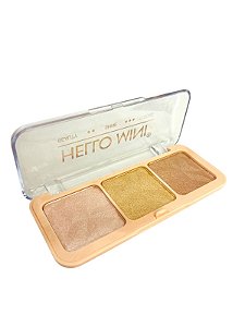 Trio de Iluminador cor 02 - Hello Mini