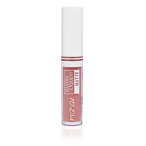 Batom Líquido Matte Nude Rosê - Mahav