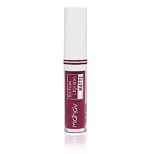 Batom Líquido Matte Fuscia Hard- Mahav