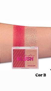 Duo Blush Glam Cor B - SP COLORS