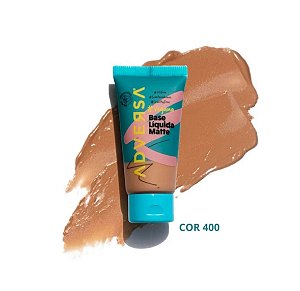 Base líquida Matte Vegana  - Cor 400- Adversa
