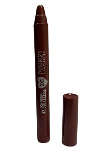 Lápis para contorno labial 2 em 1 Cor 02- PINK 21