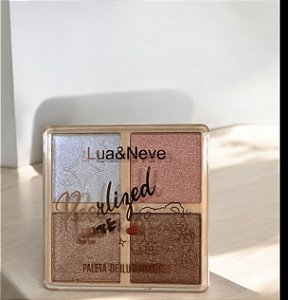 PALETA DE ILUMINADOR   PEARLIZED - LUA & NEVE - COR 02