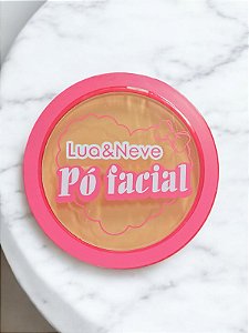 Pó Facial  Lua e Neve cor 01 - (rosa)