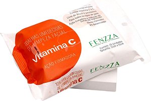 LENÇO DEMAQUILANTE VITAMINA C - FENZZA