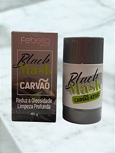 Máscara Facial black mask carvão  - Febella