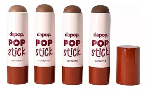 Contorno Bastão Pop Stick Dapop Vitamina E Manteiga Karitê COR 04