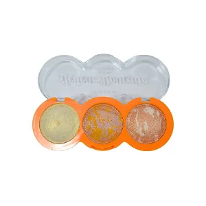TRIO ILUMINADOR AÇÚCAR DOURADO - MIA MAKE