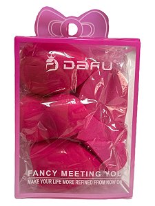 Kit de Esponjas Com 6 Unidades - DAFU
