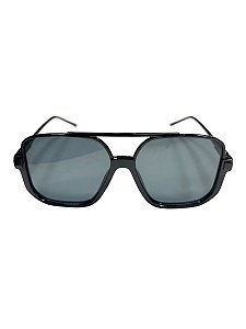 ÓCULOS AVIADOR QUADRADO PRETO