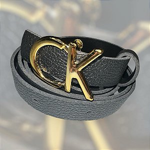 Cinto de grife -Calvin Klein(Preto)