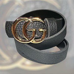 Cinto de grife -Gucci(Preto)