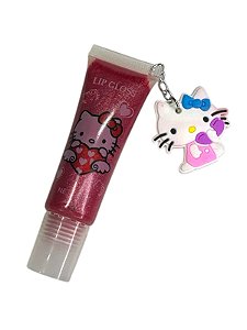 GLOSS HELLO KITTY COM CHAVEIRO