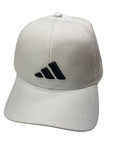 Boné inspirado na Adidas- BRANCO