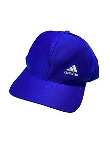 Boné inspirado na Adidas(logo marca de lado)- Azul Escuro