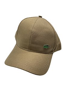 Boné inspirado na Lacoste - Marrom Claro