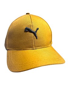Boné inspirado na Puma(símbolo no meio)-MARROM