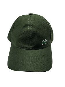 Boné inspirado na Lacoste - Verde Lodo
