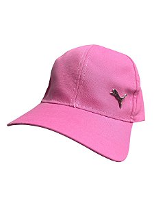 Boné inspirado na Puma(logo ao lado)-ROSA CLARO