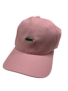 Boné inspirado na Lacoste- Rosa Claro
