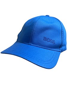 Boné inspirado na BOSS(logo azul)- AZUL