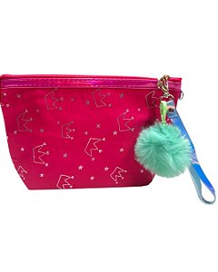 Necessaire - Rosa com coroa