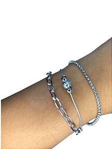 Pulseira Z1 - PRATA