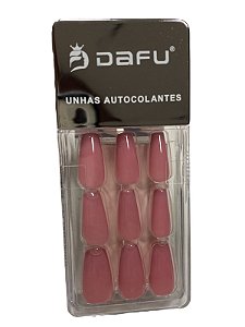 UNHA POSTIÇA NUDE- PT07 - DAFU(24 UNIDADES)