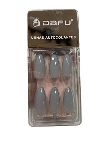 UNHA POSTIÇA CINZA- PT28 - DAFU(24 UNIDADES)