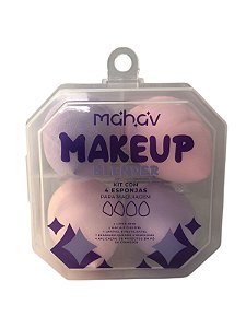 Caixa com 4 Esponjas -Mahav