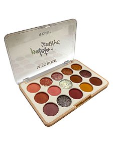 Paleta de sombras 15 Cores - Cor 01 | Miss Rôse