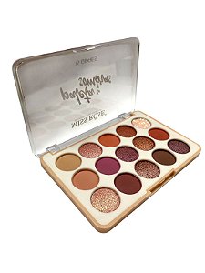 Paleta de sombras 15 Cores - Cor 02 | Miss Rôse