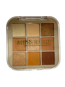 Paleta de sombras 9 Cores - Cor 02 | Miss Rôse