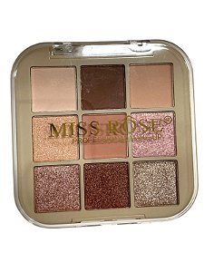 Paleta de sombras 9 Cores - Cor 03 | Miss Rôse