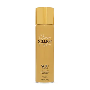 DESODORANTE PERFUMADO QUEEN MILLION - YOU COSMETIC 150ML