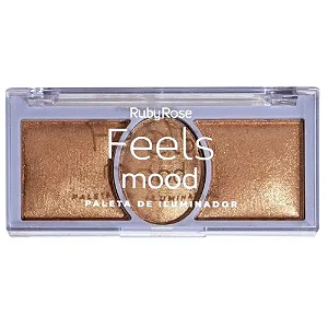 Paleta de  Iluminador Feels Mood  - Ruby Rose