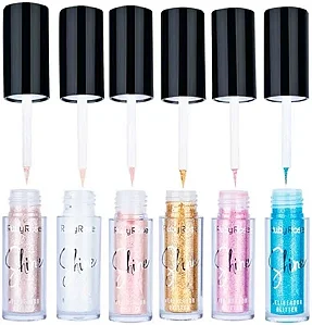 Delineador com Glitter - Shine | Ruby Rose - Pearl azure